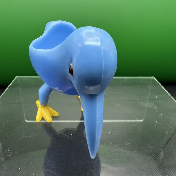 Fun Vintage KIWI BIRD blue Plastic egg cup Hong Kong - Picture 2 of 6